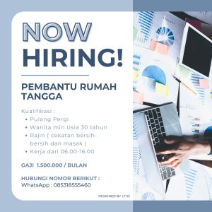 Lowongan Kerja Sebagai Pembantu Rumah Tangga Penempatan di Tasikmalaya