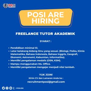 Lowongan Kerja Pusat implode Sains Indonesia Penempatan Tasikmalaya