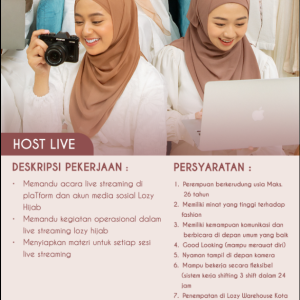 Lowongan Kerja Lozy Hijab Penempatan Tasikmalaya : Selengkapnya disini!