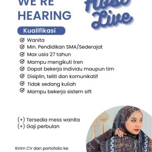 Lowongan Kerja Mukena Nanjung Abadi Tasikmalaya, Minimal Pendidikan SMA/Sederajat