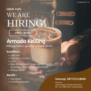 Lowongan Kerja UMKM Kopi di Tasikmalaya : Lamar Segera!