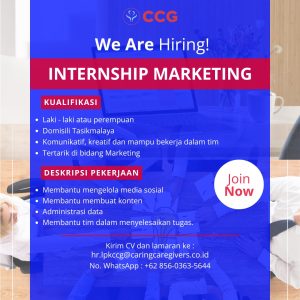 Ada 3 Posisi Lowongan Kerja di BLKLN Caring Caregivers Penempatan Tasikmalaya, Minimal SMA/SMK