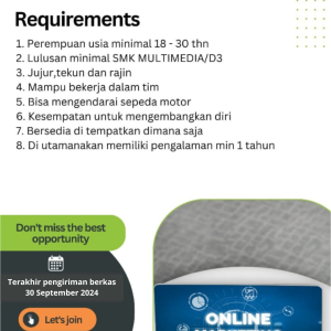 Ada 5 Posisi Lowongan Kerja di KS Aesthetic Tasikmalaya, Lulusan Minimal SMA/SMK Sederajat
