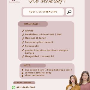 Lowongan Kerja Beauty Hijab Tisa Tasikmalaya, Pendidikan Minimal SMA/SMK