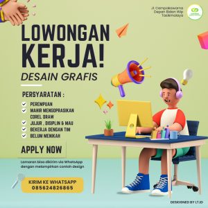 Lowongan Kerja Custom Digital Printing Penempatan Tasikmalaya
