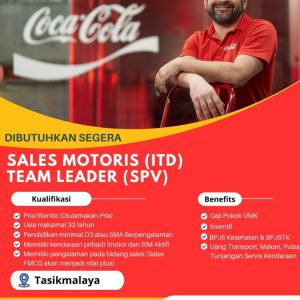 Lowongan Kerja di Cocal Cola dan Kredivo Untuk Penempatan di Tasikmalaya, Minimal Pendidikan SMA/SMK Sederajat