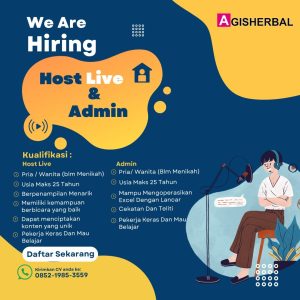 Ada 2 Posisi Lowongan Kerja di Agis Herbal Tasikmalaya : Cek Syaratnya disini!