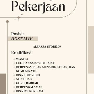 Lowongan Kerja Alfazza Store Penempatan Tasikmalaya, Terbuka Untuk Lulusan SMA/Sederajat