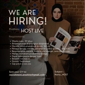 Lowongan Kerja Ansshine Tasikmalaya : Cek Selengkapnya disini!