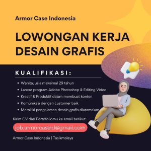 Lowongan Kerja Armor Case Indonesia Penempatan Tasikmalaya