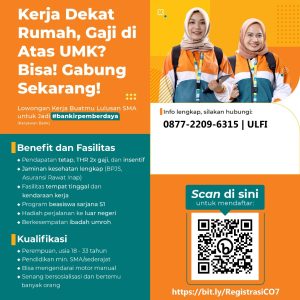 Lowongan Kerja BTPN Syrariah Tasikmalaya, Pendidikan Minimal SMA/Sederajat