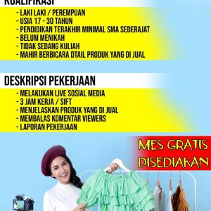 Lowongan Kerja HIH Entertainment Tasikmalaya : Pendidikan Minimal LKulusan SMA atau Sederajat