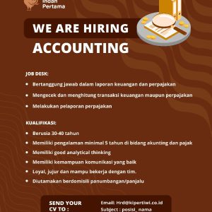 Lowongan Kerja Karya Indah Pertama Penempatan Tasikmalaya, Umur 40 Tahun Masih Bisa Daftar!