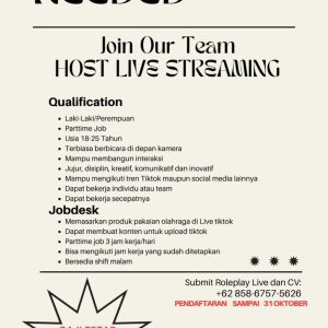 Lowongan Kerja STNSPORT Penempatan Tasikmalaya Terbuka Untuk Pria ataupun Wanita