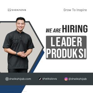 Lowongan Kerja Sheika Hijab Penempatan Tasikmalaya