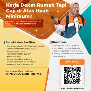 Lowongan Kerja BTPN Syariah Penempatan Tasikmalaya, Pendidikan Minimal SMA/Sederajat