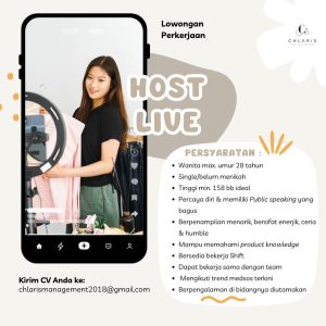 Lowongan Kerja Butik Chlaris Penempatan Tasikmalaya, Daftar Sekarang!!