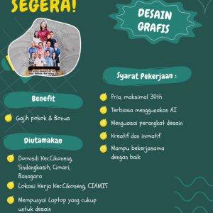 Lowongan Kerja Cakrawala Woodpainting Penempatan Tasikmalaya