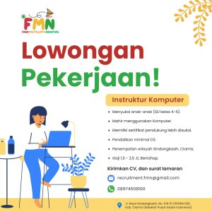 Lowongan Kerja Fokus Multitalenta Nusantara Penempatan Ciamis