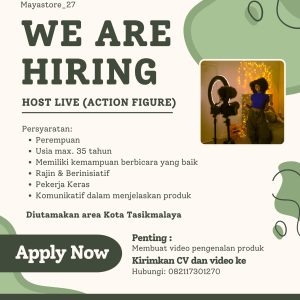 Lowongan Kerja Mayastore_27 Penempatan Tasikmalaya : Cek Selengkapnya disini!