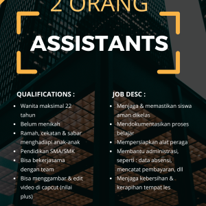 Lowongan Kerja Miss El English Course Penempatan Tasikmalaya, Pendidikan Minimal SMA/SMK