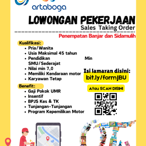Lowongan Kerja PT Arta Boga Cemerlang (Orang Tua Group) Penempatan Tasikmalaya dan Banjar : Lulusan SMA SMK Merapat!