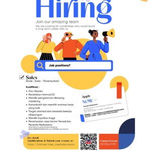 Lowongan Kerja Penerbit dan Percetakan Mediatama Penempatan Tasikmalaya, Simak Syaratnya disini!