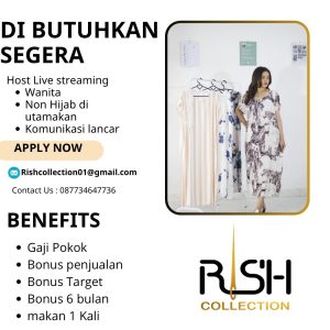 Lowongan Kerja Rish Collection Penempatan Tasikmalaya
