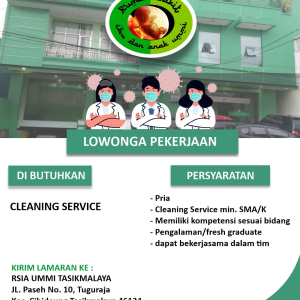 Lowongan Kerja Rumah Sakit Ibu dan Anak Ummi Tasikmalaya : Minimal Lulusan SMA SMK