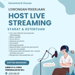 Lowongan Kerja Zenamard House Penempatan Tasikmalaya, Lulusan SMA Sederajat Merapat
