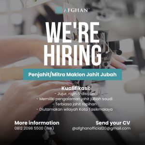 Lowongan Kerja di Afghan Official Untuk Penempatan Tasikmalaya, Simak Selengkapnya disini!