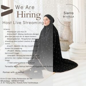Lowongan Kerja Sierra by Azella Penempatan Tasikmalaya, Cek Persyaratannya disini
