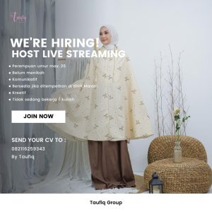 Lowongan Kerja Taufiq Group Penempatan Tasikmalaya