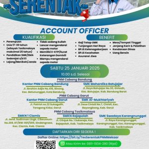 Lowongan Kerja Terbaru di PT Permodalan Nasional Madani Penempatan Tasikmalaya dan Daerah Lainnya, Lulusan SMA SMK Bisa Daftar
