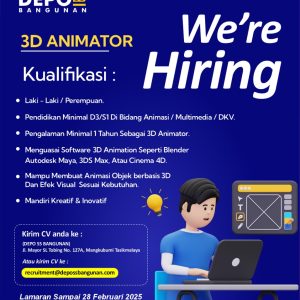 Lowongan Kerja Terbaru di Depo SS Bangunan Tasikmalaya, Deadline 28 Februari 2025
