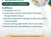 Lowongan Kerja Terbaru di Sukahati Pratama Penempatan Tasikmalaya, Cek Selengkapnya!