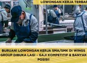 BURUAN! Lowongan Kerja SMA/SMK di Wings Group Dibuka Lagi – Gaji Kompetitif & Banyak Posisi!