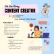 Lowongan Content Creator di Tasikmalaya, Fresh Graduate Boleh Banget!