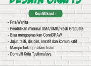 Lowongan Kerja Terbaru di Srebu Project Tasikmalaya, Minimal Lulusan SMA SMK