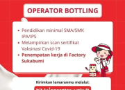 Lowongan Kerja Operator PT Yakult Indonesia Persada – Factory Sukabumi (Juli 2025)