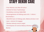 Lowongan Kerja Cream Bite Cake and Bakery Penempatan Ciamis & Tasikmalaya