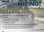 Lowongan Kerja Crew Rental Mobil – Tasikmalaya