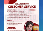 Peluang Karir di Industri Jasa Lowongan Customer Service di Ganesha Operation Garut