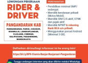 Lowongan Kerja Rider & Driver SPX Express (Kabupaten Pangandaran)