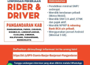 lowongan kerja dari SPX Express Ciamis, Banjar, Banjarsari, Pangandaran