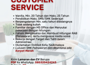 Lowongan Kerja Customer Service (CS) Dena Modern Curtain Tasikmalaya Deadline: 8 Agustus 2025