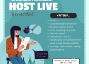 Lowongan Kerja Host Live di Iwearshel, Kawalu Kota Tasikmalaya