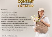 Lowongan Kerja Content Creator di Guritawang