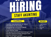 Lowongan Kerja Staff Akunting Yamaha Gerbang Cahaya di Bandung Terbaru 2025