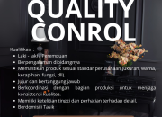 Lowongan Kerja Quality Control di Tasikmalaya (Pria & Wanita)